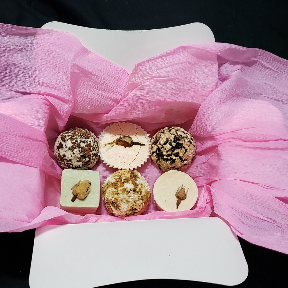🆕️BRUBAKER "Secret Romance" Bath Melts Gift Set - Vegan - Organic -Handmade - Picture 2 of 12